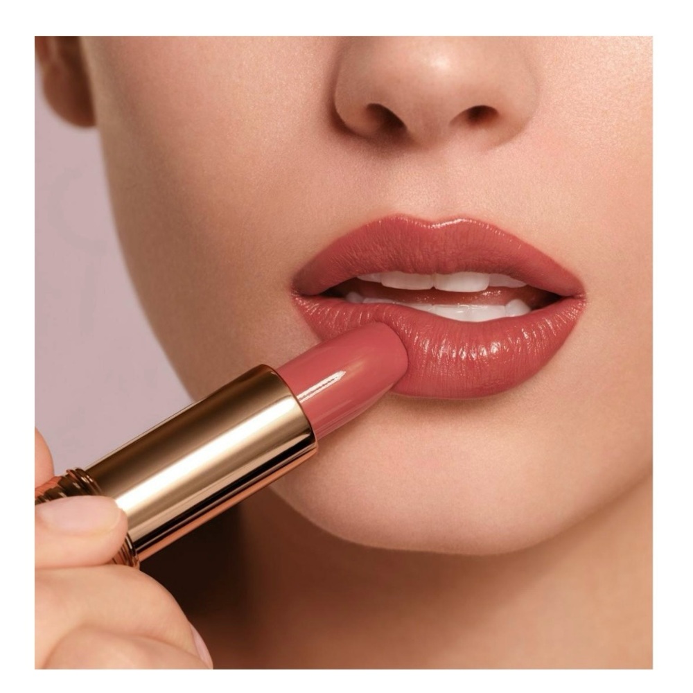 Lancome L'Absolu Rouge Cream French Tea Lipstick NEW Travel Pocket Size - Picture 4 of 12